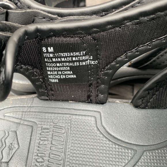 Khombu Women Active Sandal, Ashley, Color Black & Purple SZ 8‎ M - Picture 5 of 7